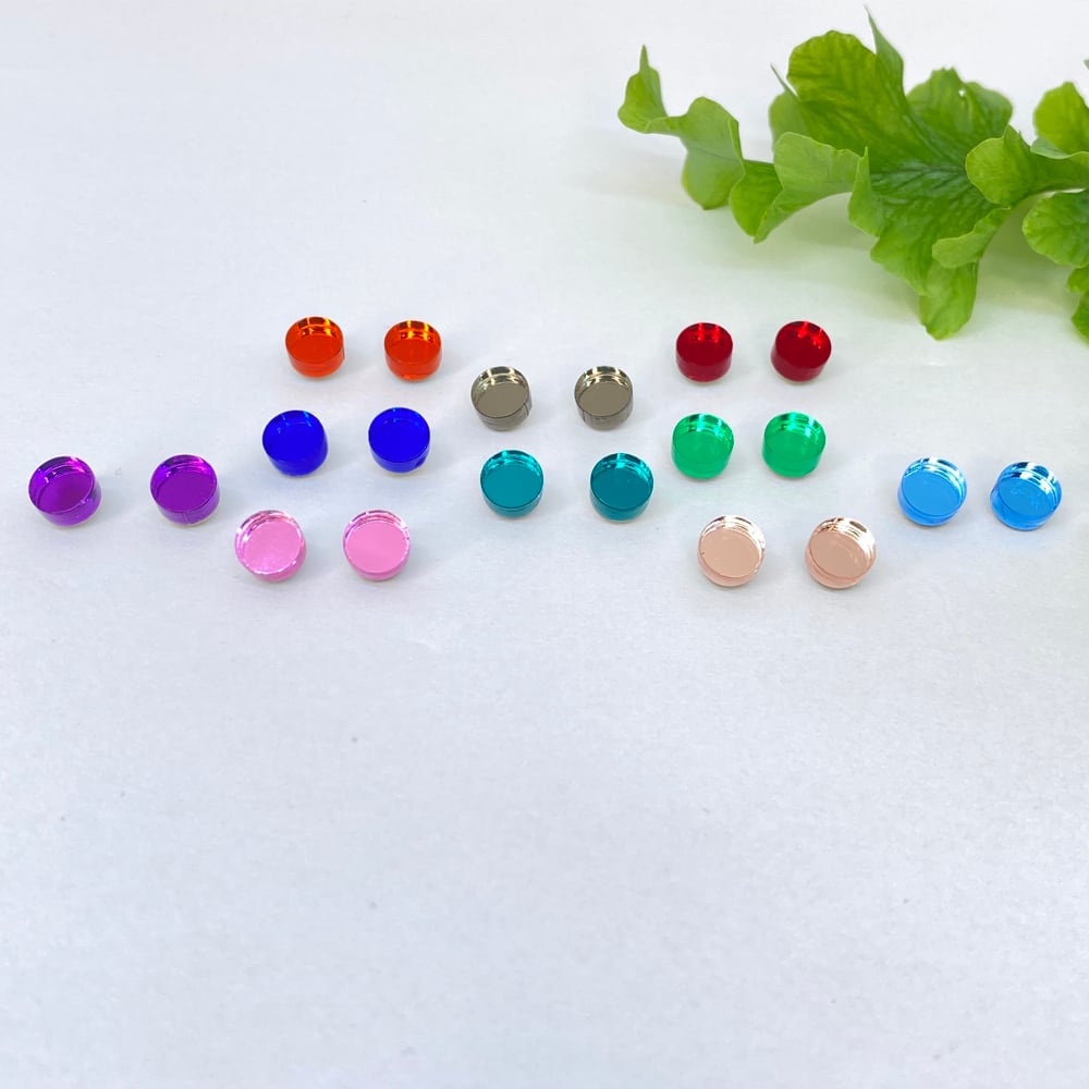 Image of Circle Xs barevné zrcadlové