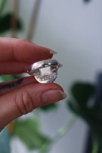 Image 2 of Peach Scolecite Trust Ring 