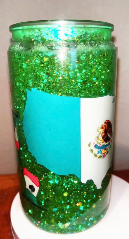 Image of Mexico Snow Globe Cup