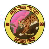 Image 1 of From Inside the Tent Bobcats Sticker