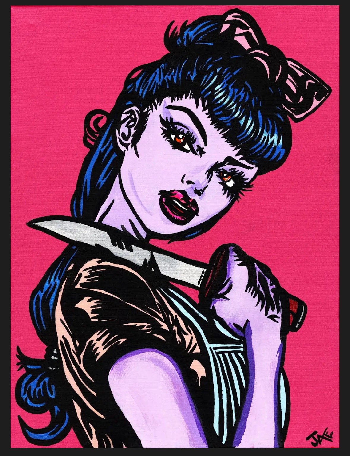 Pin-Up | Art by Jae Burlingame