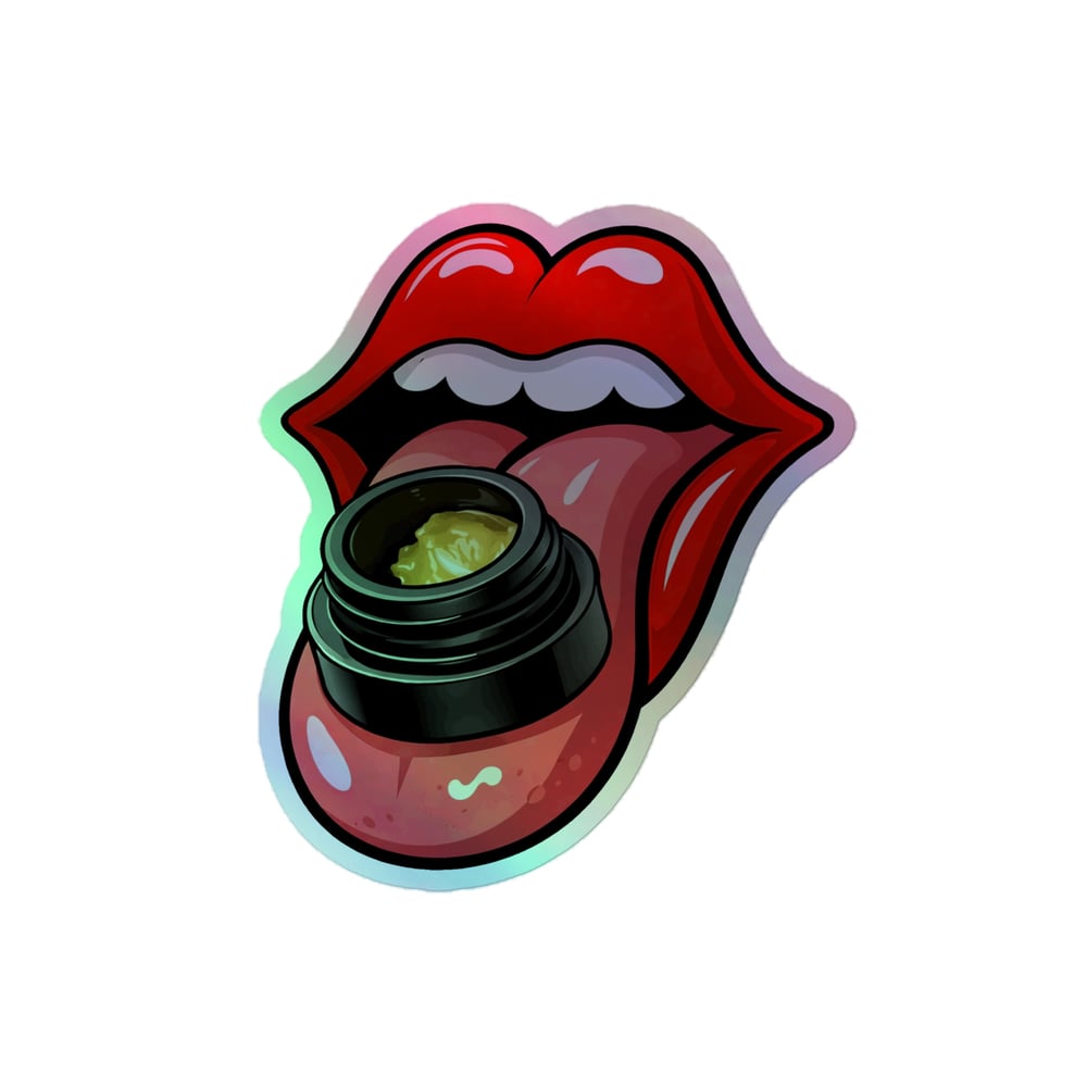 Image of Rolling Hash Holographic Sticker