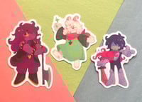 Image 1 of DELTARUNE Fun Gang Sticker Set