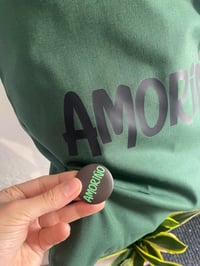 Image 2 of BOLSA AMORIÑO. Con chapa e lazo.