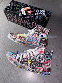 Image 2 of “ WHAT THE “ Converse ⭐️