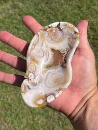 Image 8 of Flower Agate Ring Dish / Bowl #2959