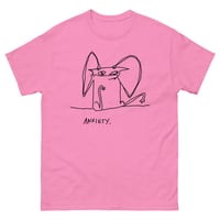 Image 8 of anxiety brain Unisex classic tee 