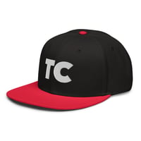 Image 5 of TC Treasure Ballcap (Black/Red)