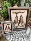 Image 2 of "love Bats" Shadow Box