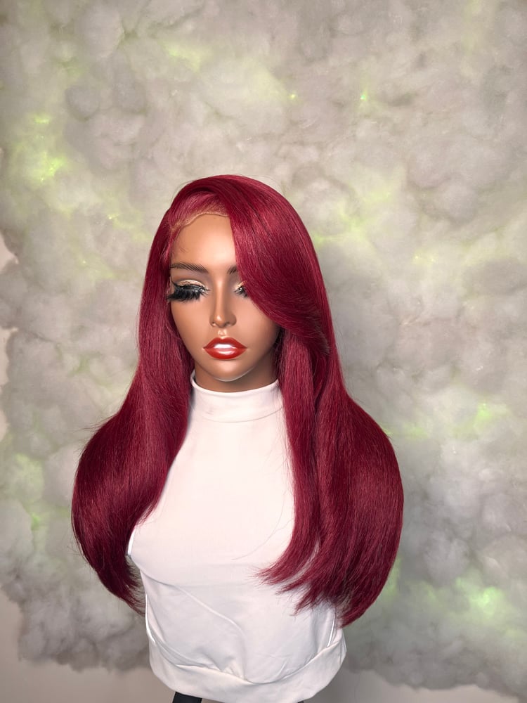 Image of Outre HD Lace Front Wig Melted Hairline Deep C Part  TruCurve 1 