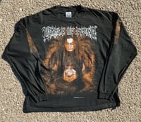 Image 1 of VTG 2003 Cradle of Filth Transmissions from the Darkside Blue Grape Long Sleeve T-Shirt Size (L)