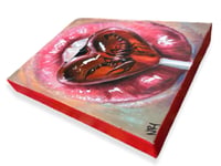 Image 2 of “HARD CANDY” ORIGINAL PAINTING ON CANVAS 12”x9”