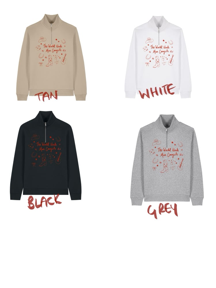 Image of The world needs more cowgirls embroidered