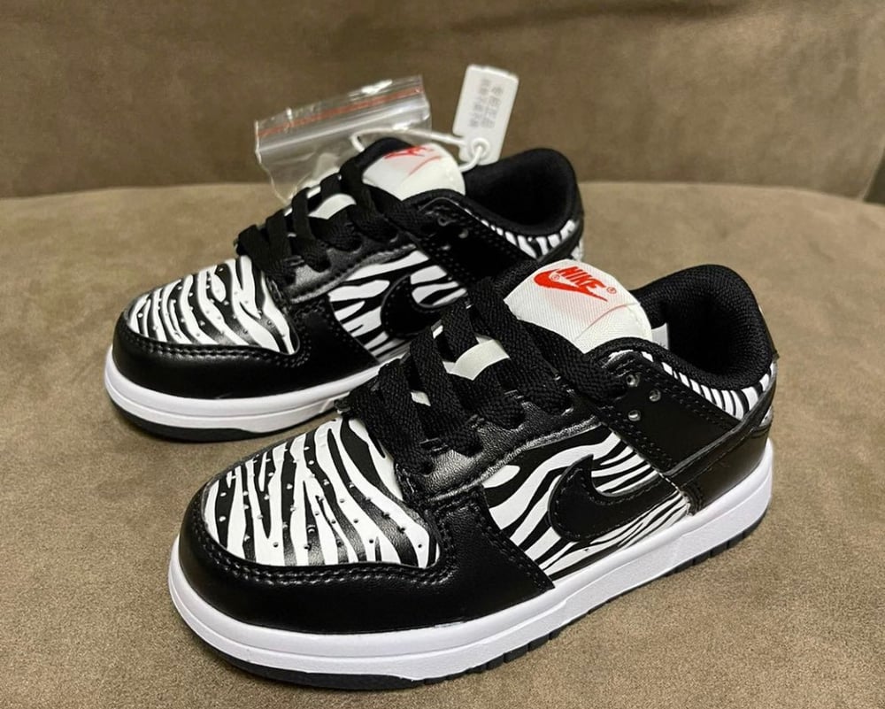 Image of New exclusive zebra kicks 🔥