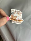 Cats & Books Sticker