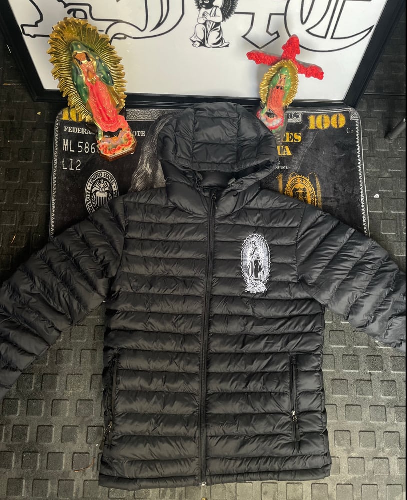 Guadalupe Puffer Embroidery 