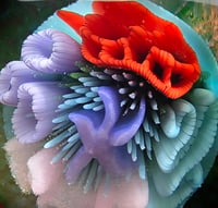 Image 7 of LARGE "MY HEART BELONGS TO THE SEA" ANATOMICALLY CORRECT HEART PENDANT 36