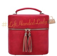 Red Bucket Bag