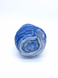 Image 5 of Blue Porcelain Snake Vase