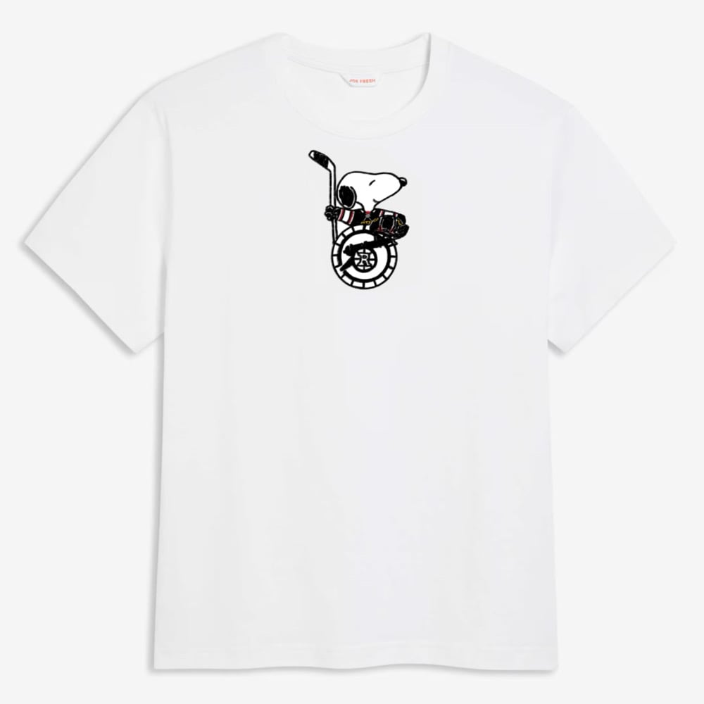 Heated Rivalry x Snoopy T-Shirt | Lucky Cowboys Merch
