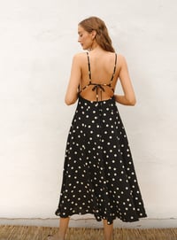 Image 1 of polka dot dress