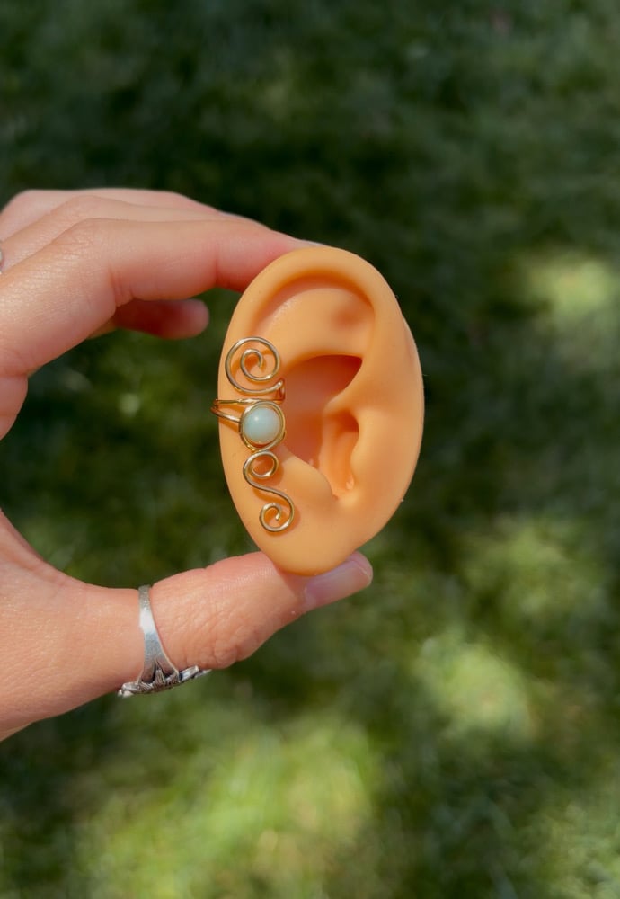 Image of Amazonite Ear Cuff
