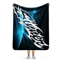 Image 1 of Galaxxxy Sherpa blanket