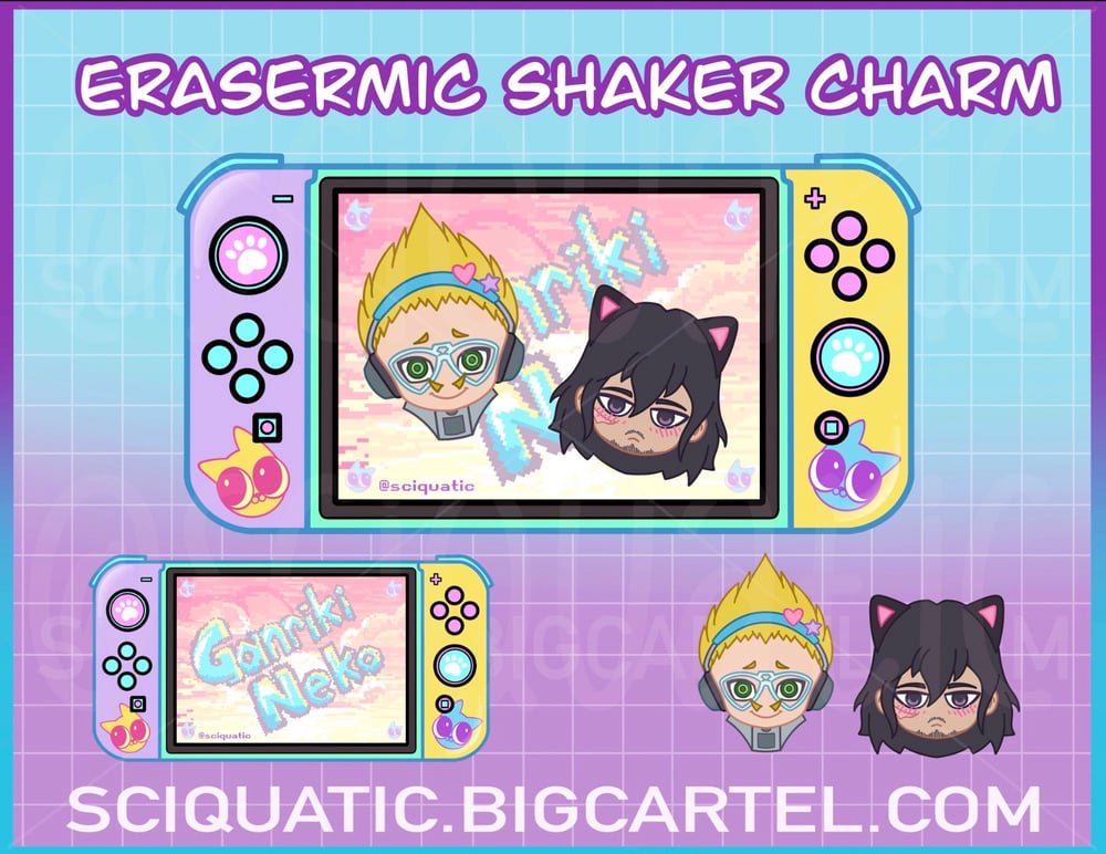 Image of Hero JUMBO 4” Shaker Charm