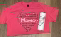 Image 7 of Mothers Day 20oz Skinny Tumbler and Shirt Bundle