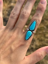 Turquoise Duo Ring