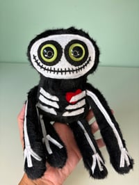 Image 4 of Weighted Medium Skeleton - Black and White