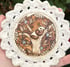 Starry Panda Wood Burning Image 2