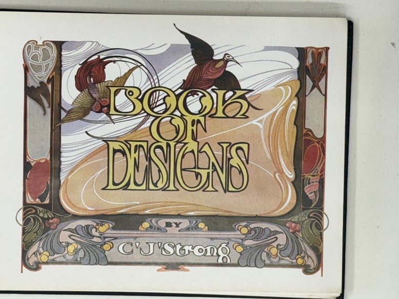 Image of Strongs book of designs