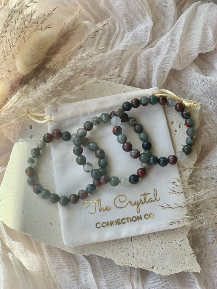 Image of African Bloodstone Bracelets