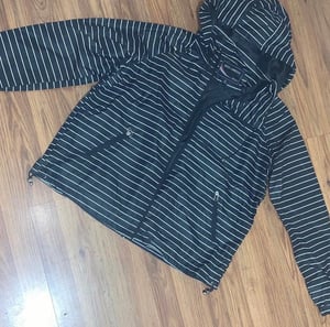 Image of Stripped windbreaker jacket 