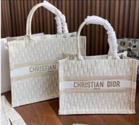 D Tote Bag - Cream