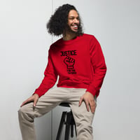 Image 2 of Justice - Unisex organic sweatshirt