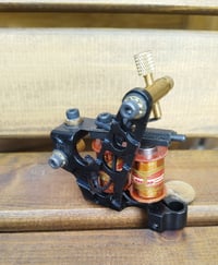 Image 1 of custom handmade liner tattoo machine black