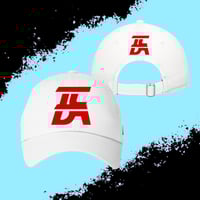 TCDA DAD CAP (WHITE/RED)