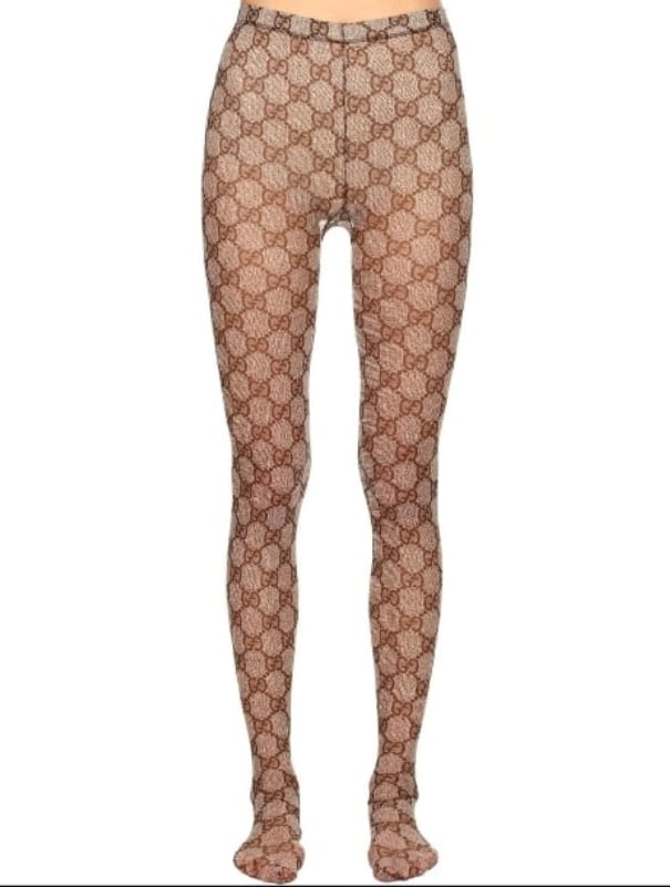 Image of Brown Gorg Girl Stockings Size Large