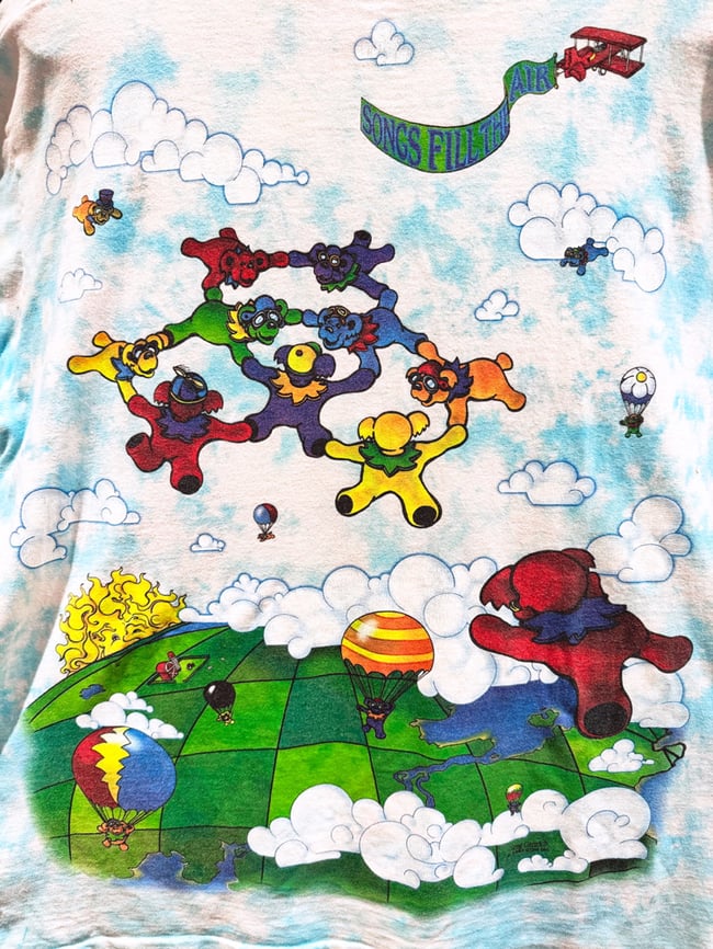 Grateful Dead 1993 ‘Songs Fill The Air’ T-Shirt - Size XL