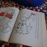 Image 5 of vintage coloring book - TOM & JERRY