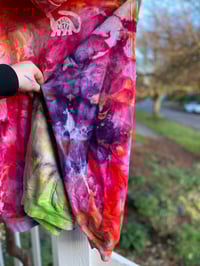 Image 9 of XL Live Fast Eat Trash Tie Dye Hoodie