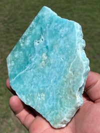 Image 4 of Blue Aragonite Slab #2551