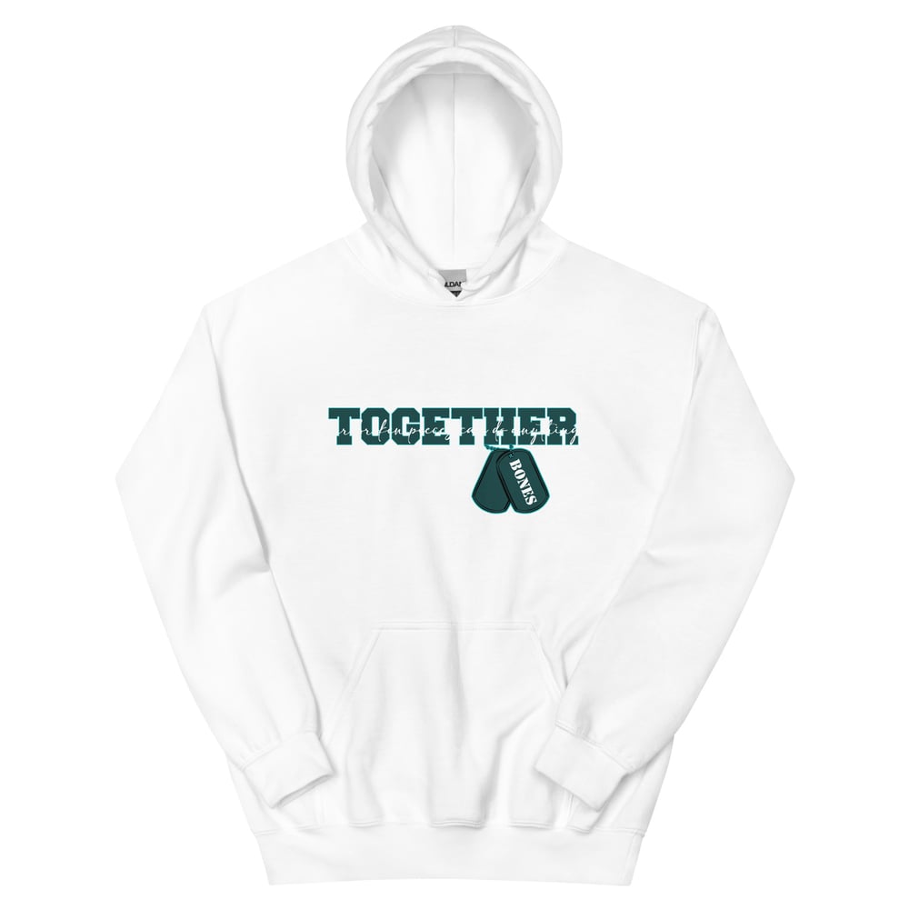Image of Officially licensed leave me behind together Unisex Hoodie