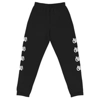 Image 3 of Black Cargo - Contemporary Urban Art Apparel for the Woke  - Script - Unisex Joggers