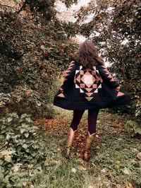 Image 1 of Black Quilt Coat