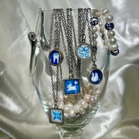 Image 1 of hand painted necklaces