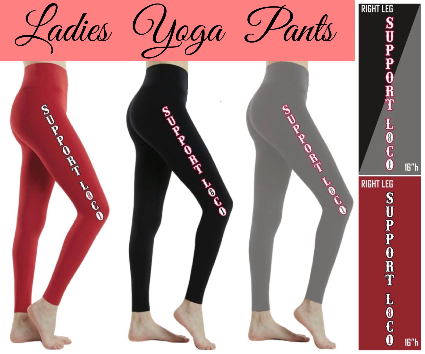 Ladies - LOCO yoga pants