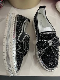 glitter bow